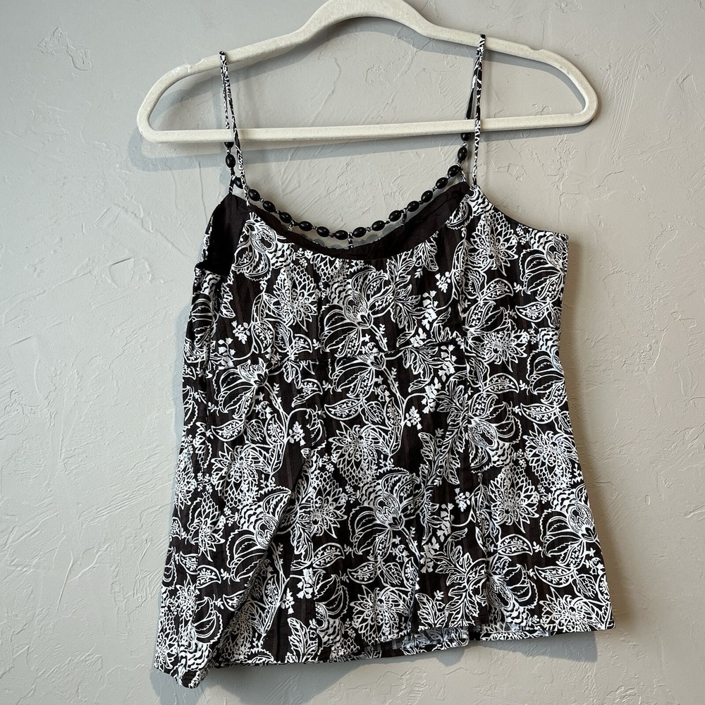 Women's Top Y2K 100 Cotton Babydoll 90s Espresso Brown 8 Gilmore Girls Thin - Picture 7 of 9
